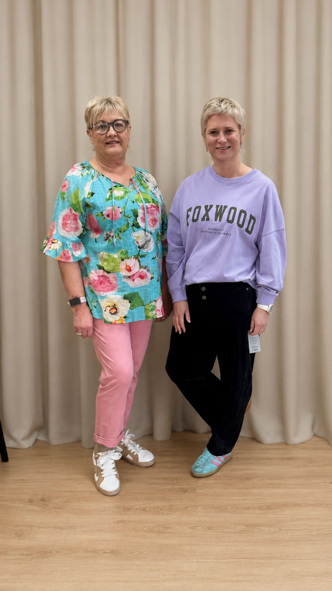 style items clothing on different bodies